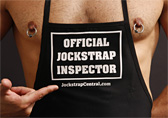 Jockstrap Central Official Jockstrap Inspector Apron