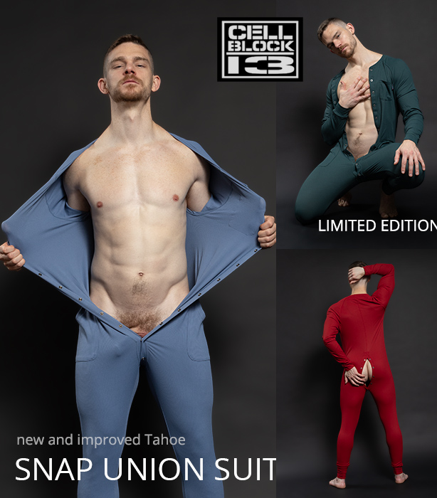 Cellblock 13 Tahoo Snap Union Suits are Here