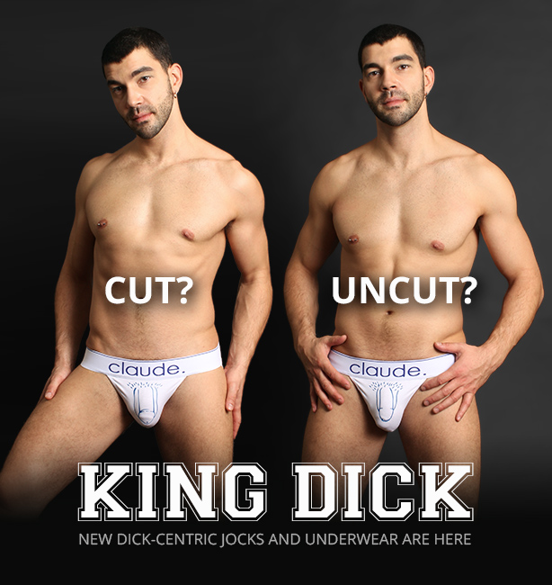 KING DICK Cut/Uncut Jockstrapa