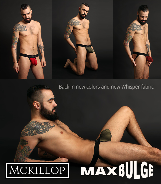 McKillop Max Bulge Jockstrap are Back!