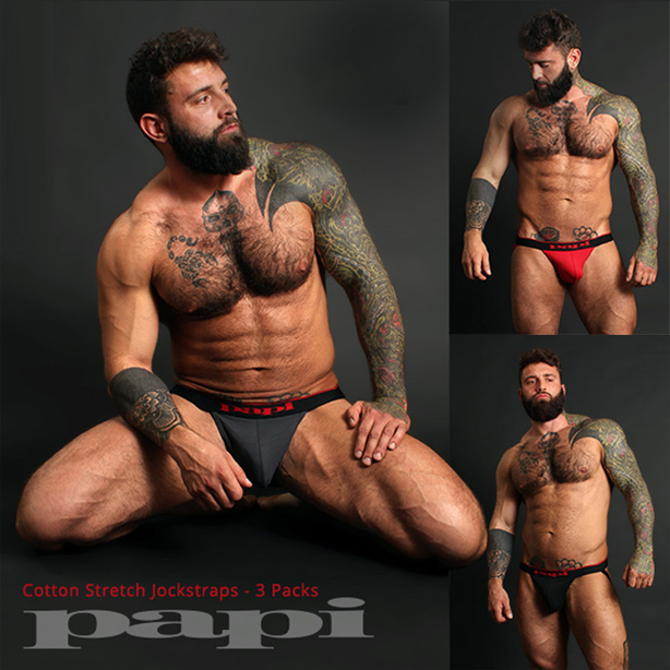 Papi Jockstraps 3 Packs