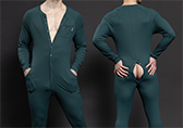 CellBlock 13 Tahoe Snap Up Union Suit w/ Pockets