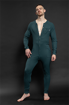 CellBlock 13 Tahoe Snap Up Union Suit w/ Pockets