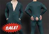 CellBlock 13 Tahoe Snap Up Union Suit w/ Pockets