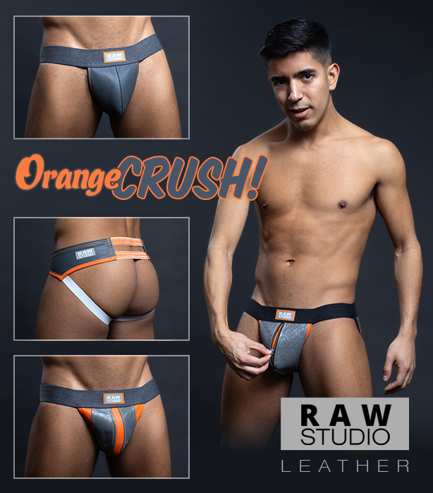 Raw Studio Orange Crush Leather Collection