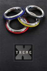 Xtreme Brush Strokes Cock Rings