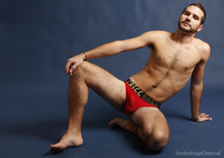 Jockstrap Central model Adam Stray