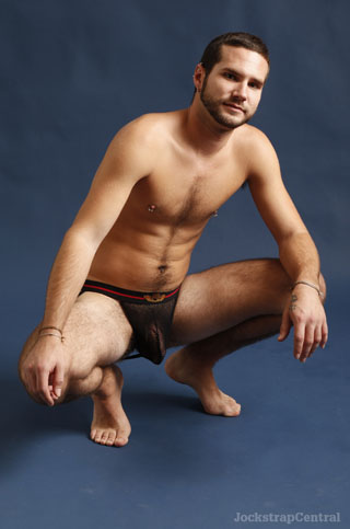 Jockstrap Central model Adam Stray