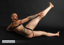 Jockstrap Central model Chance Cooper