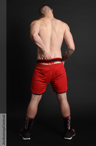 Jockstrap Central model Chance Cooper