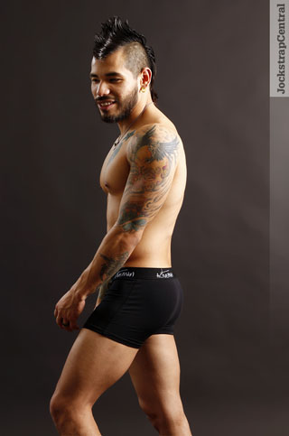 Jockstrap Central model Draven Torres