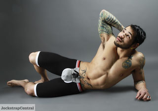 Jockstrap Central model Draven Torres