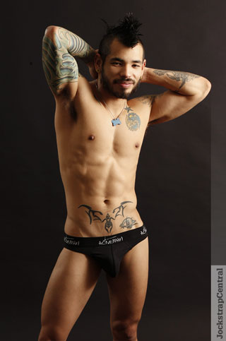 Jockstrap Central model Draven Torres