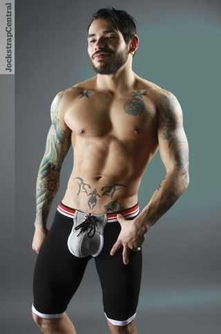 Jockstrap Central model Draven Torres