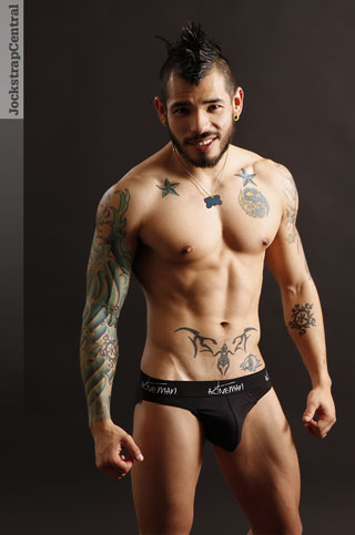 Jockstrap Central model Draven Torres