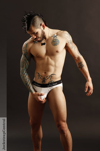 Jockstrap Central model Draven Torres