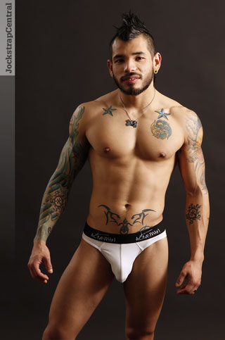 Jockstrap Central model Draven Torres