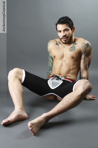 Jockstrap Central model Draven Torres