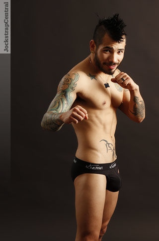 Jockstrap Central model Draven Torres