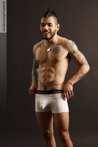 Jockstrap Central model Draven Torres