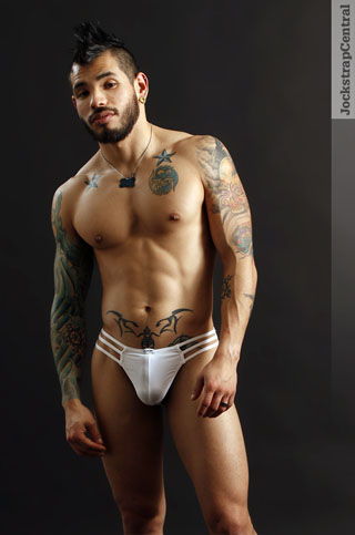 Jockstrap Central model Draven Torres