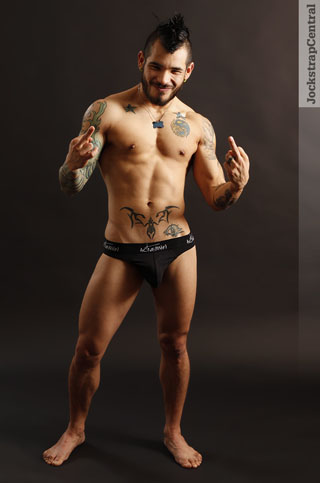 Jockstrap Central model Draven Torres