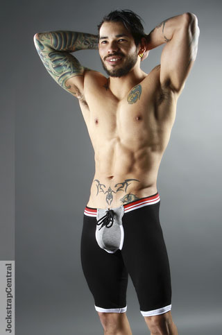 Jockstrap Central model Draven Torres