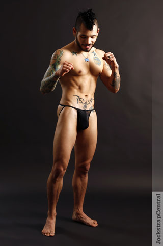 Jockstrap Central model Draven Torres