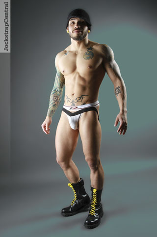 Jockstrap Central model Draven Torres