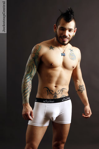 Jockstrap Central model Draven Torres