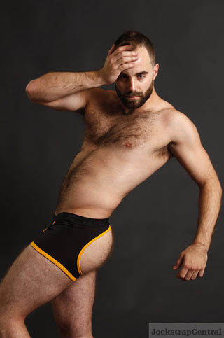 Jockstrap Central model Jonny Twofour