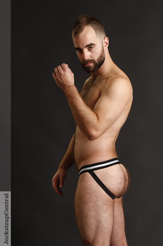 Jockstrap Central model Jonny Twofour