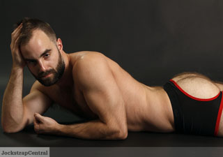 Jockstrap Central model Jonny Twofour