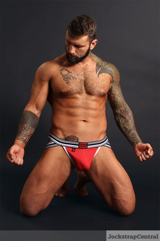 Jockstrap Central model Markus Kage