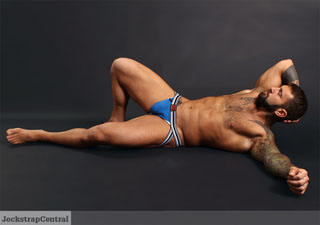 Jockstrap Central model Markus Kage