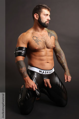 Jockstrap Central model Markus Kage