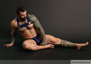 Jockstrap Central model Markus Kage