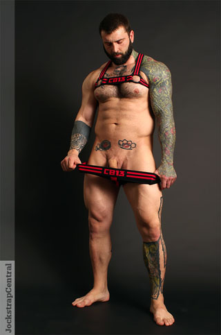 Jockstrap Central model Markus Kage