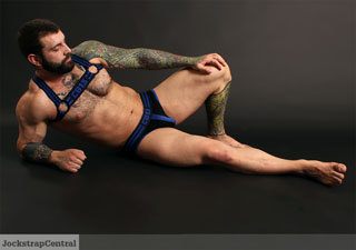 Jockstrap Central model Markus Kage