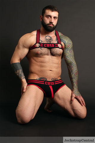 Jockstrap Central model Markus Kage