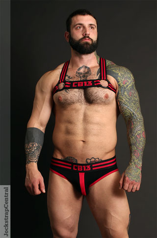 Jockstrap Central model Markus Kage