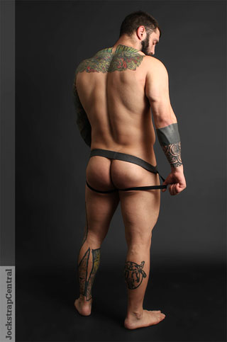 Jockstrap Central model Markus Kage