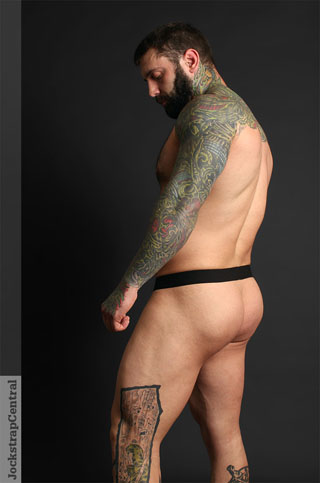 Jockstrap Central model Markus Kage