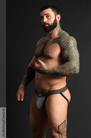 Jockstrap Central model Markus Kage