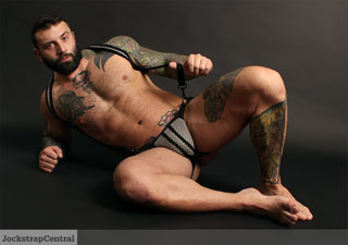 Jockstrap Central model Markus Kage