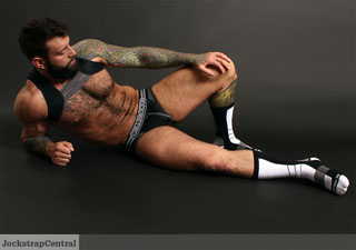 Jockstrap Central model Markus Kage