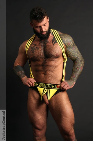 Jockstrap Central model Markus Kage