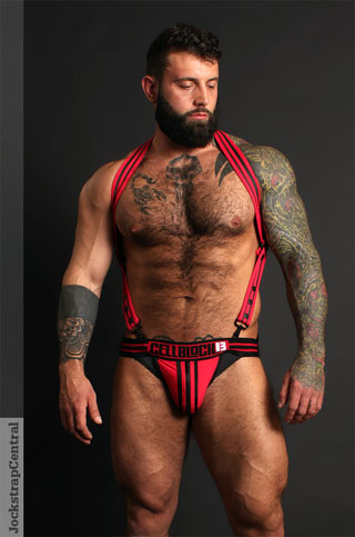 Jockstrap Central model Markus Kage