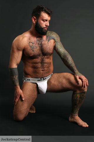 Jockstrap Central model Markus Kage