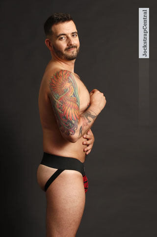 Jockstrap Central model Matty